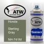 Preview: Honda, Sterling Gray, NH-741M: 400ml Sprühdose, von ATW Autoteile West.